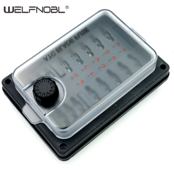 10 Way Automative Fuse Box Holder with Waterproof Cover