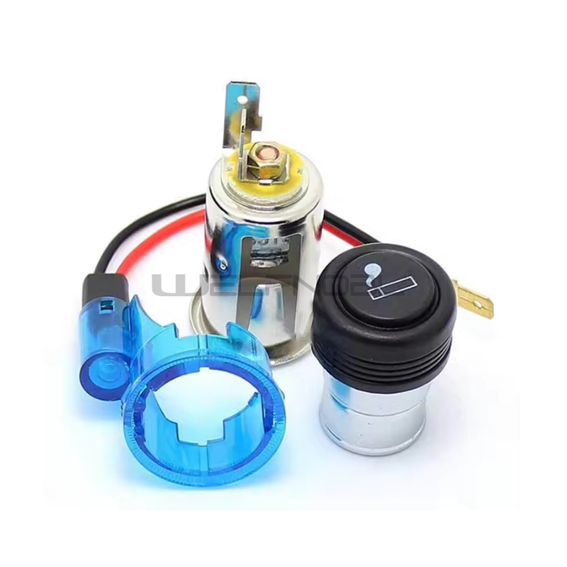Modified Multicolor Luminous 12 v Cigarette Lighter