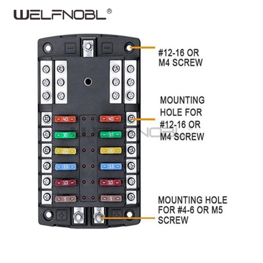 auto inline fuse holder