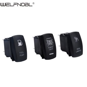 5PIN 7PIN 10PIN On-off Waterproof Rocker Switch for Boating