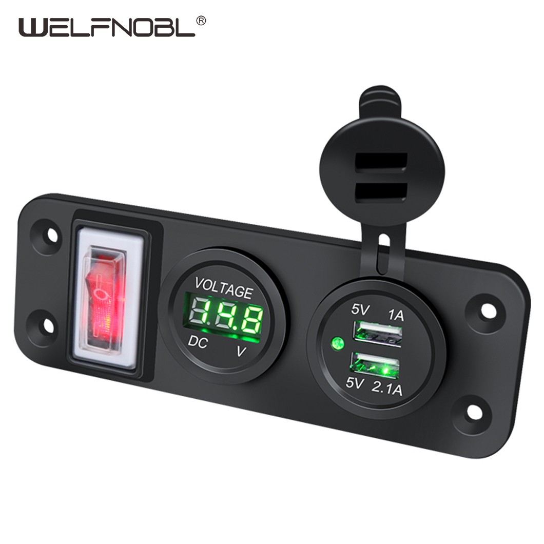 panel mount usb charger