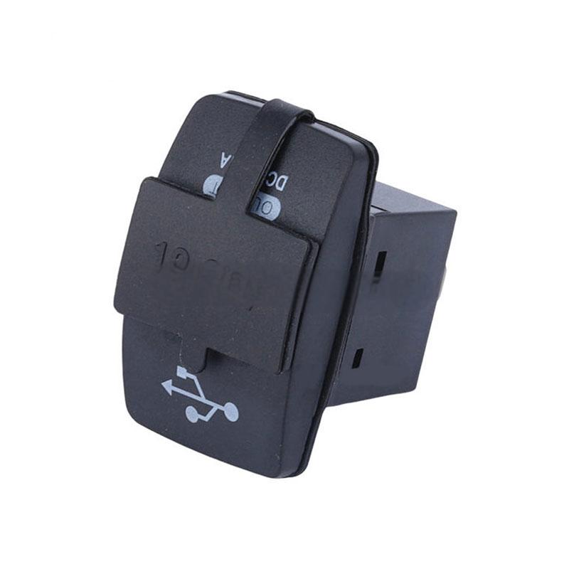 Dual USB Charger, Waterproof 12-24V 3.1A with LED