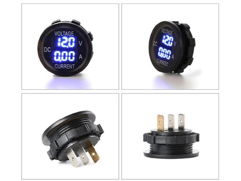 LED digital display voltage and ammeter