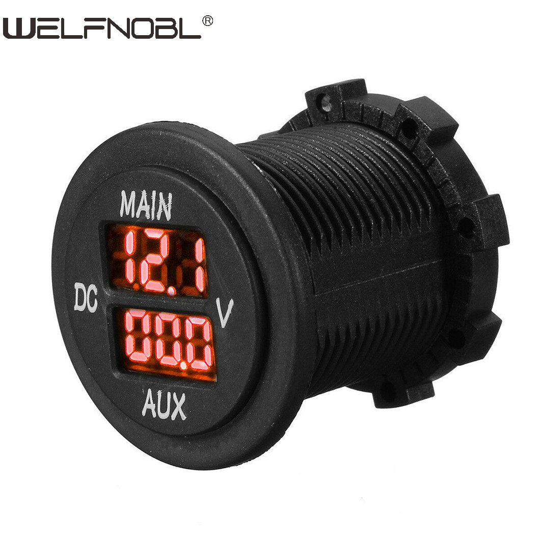 digital voltmeter rounded displays