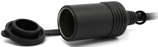 USB Car Charger & 12~24V Power Socket Plug