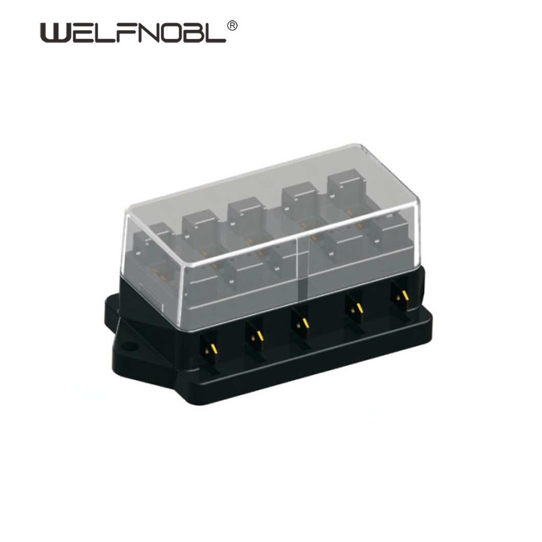 5 Way Car Standard Blade Fuse Holder Box