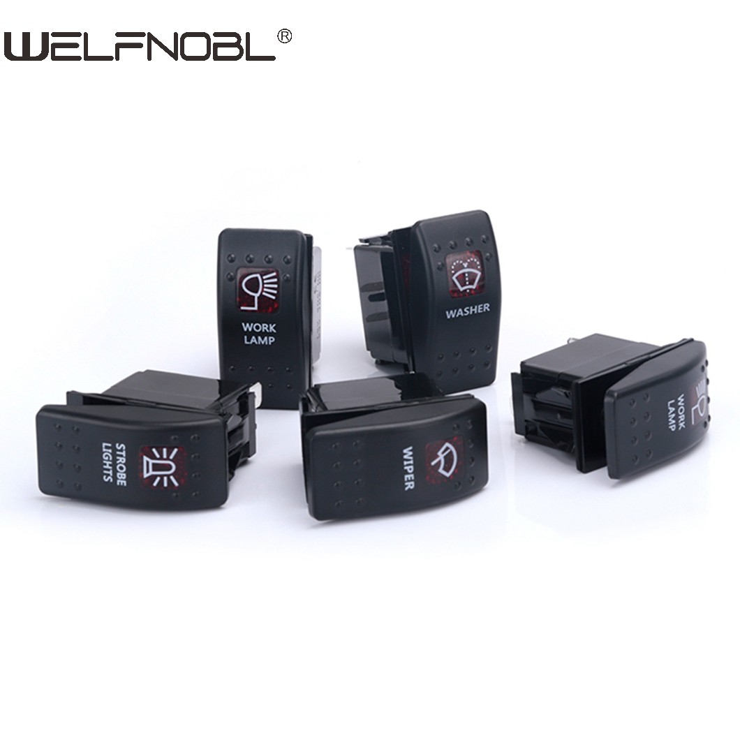12v 24v On-off Waterproof Rocker Switch for Boating