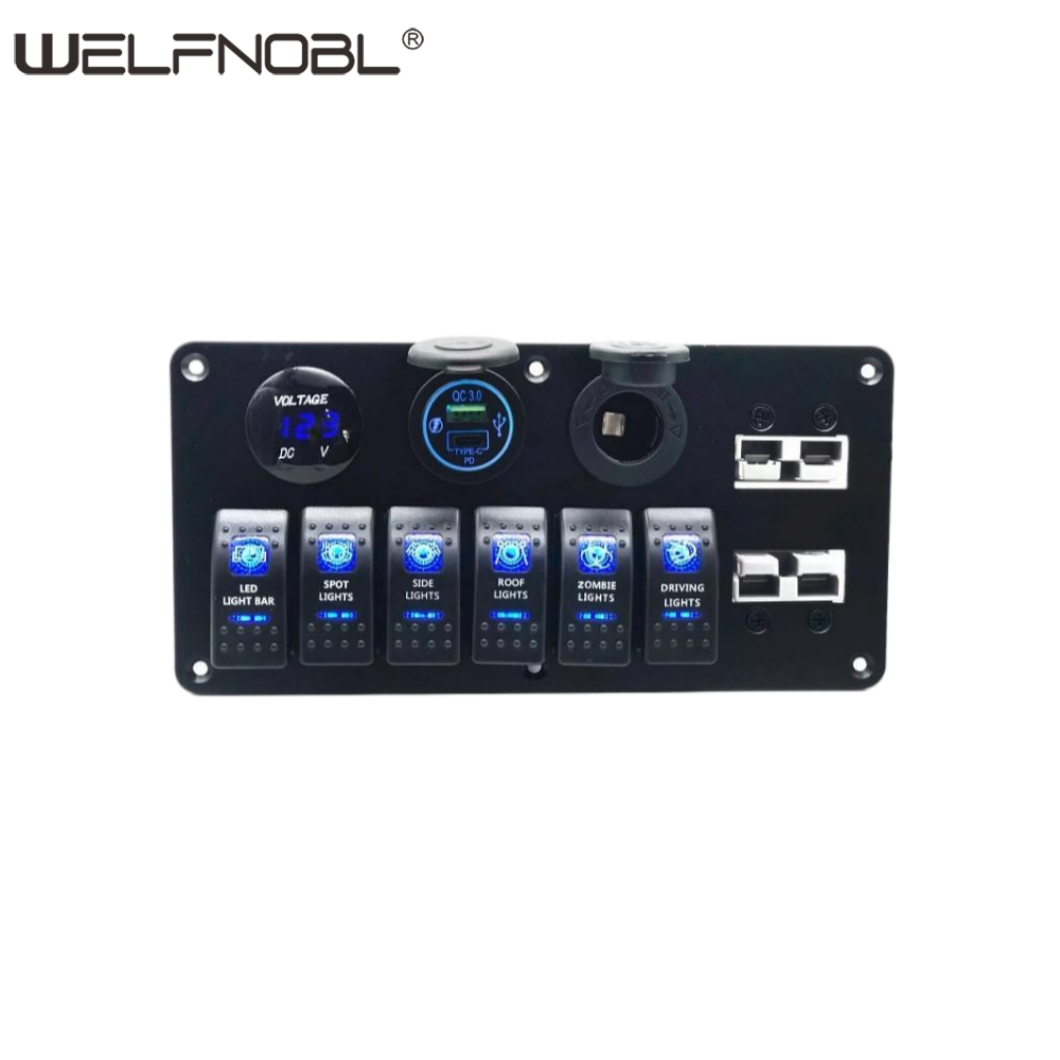 boat switch panel waterproof