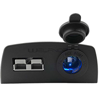 Anderson Plug - Cigarette lighter socket charger flush-mounted flush board