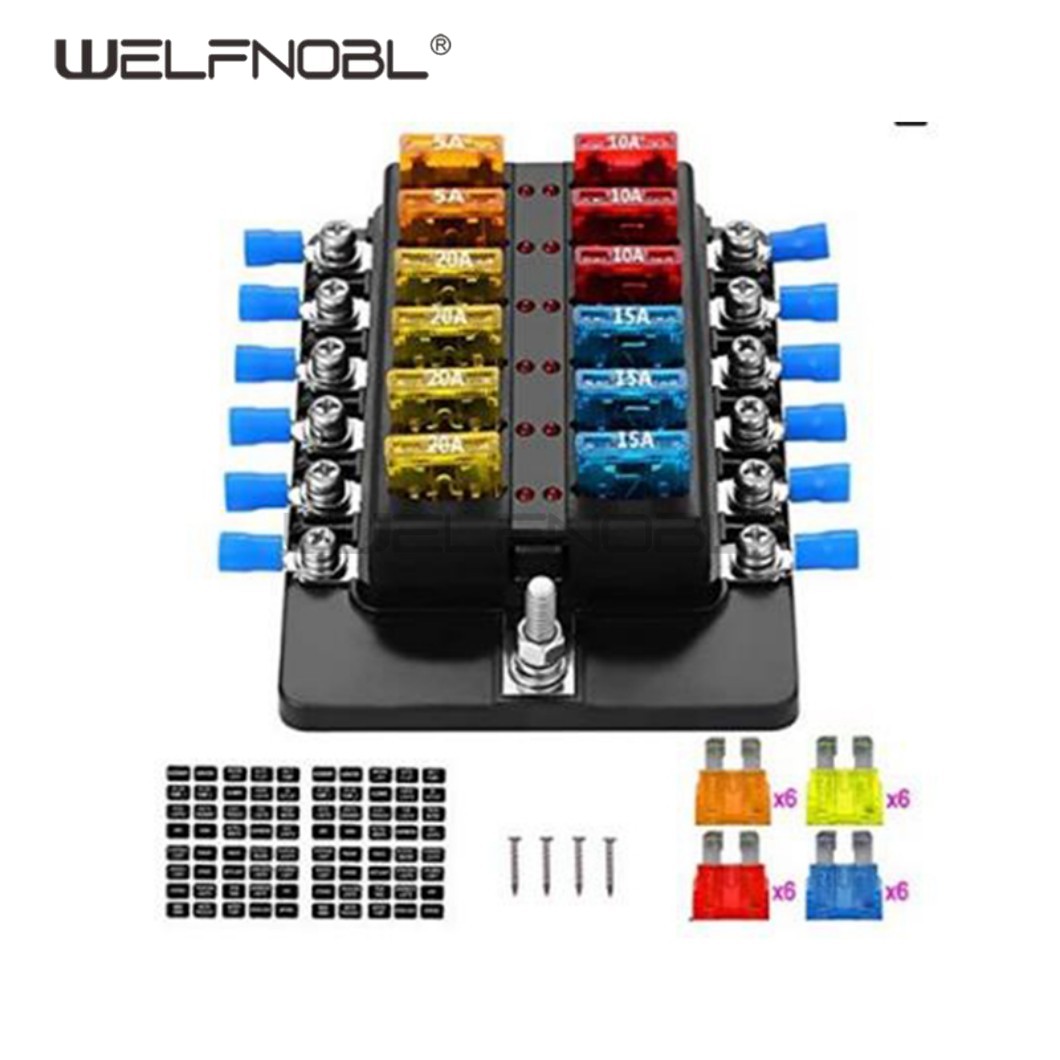 Blade Fuse Block Box Holder