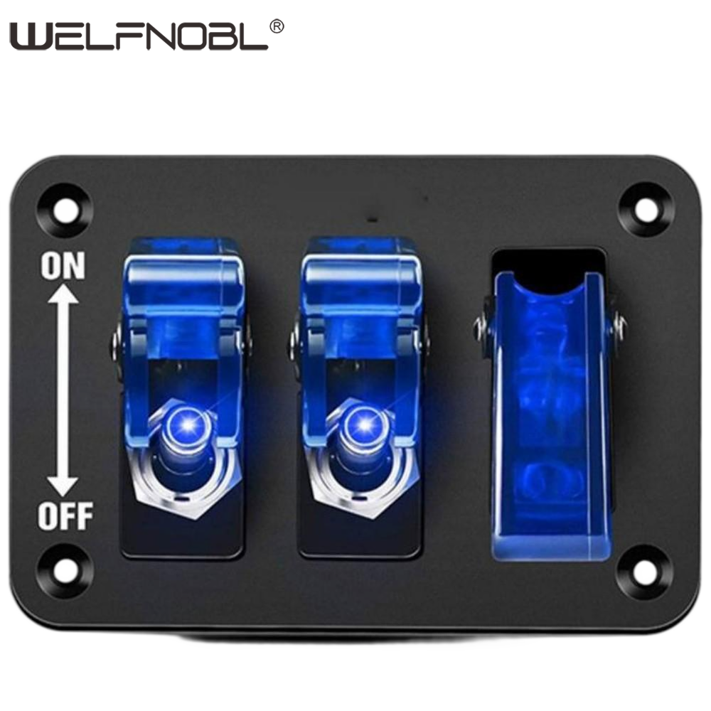 toggle switch with LED light