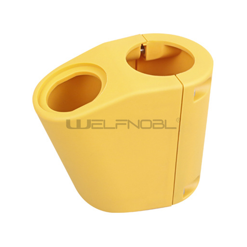 Yellow bus handlebars freely matched intelligent output ports