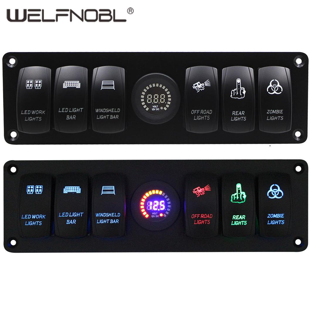 boating switch panel