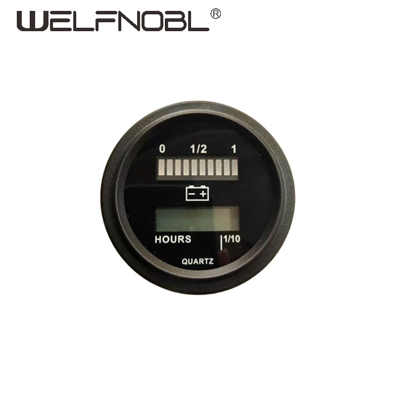 battery display time-meter