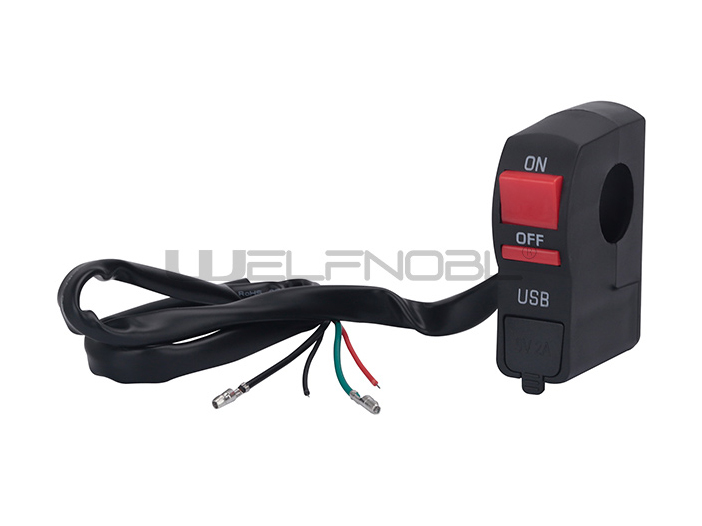 Enhance your riding experience with the DS022M02 motorcycle handlebar switch extension cable