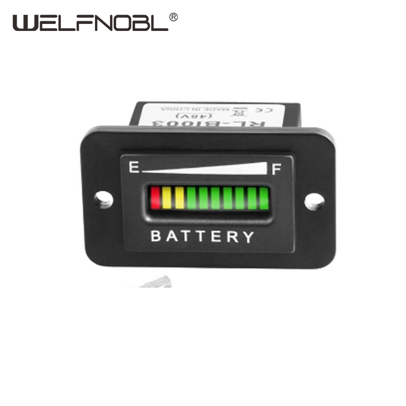 what does the digital display on golf cart voltmeter mean