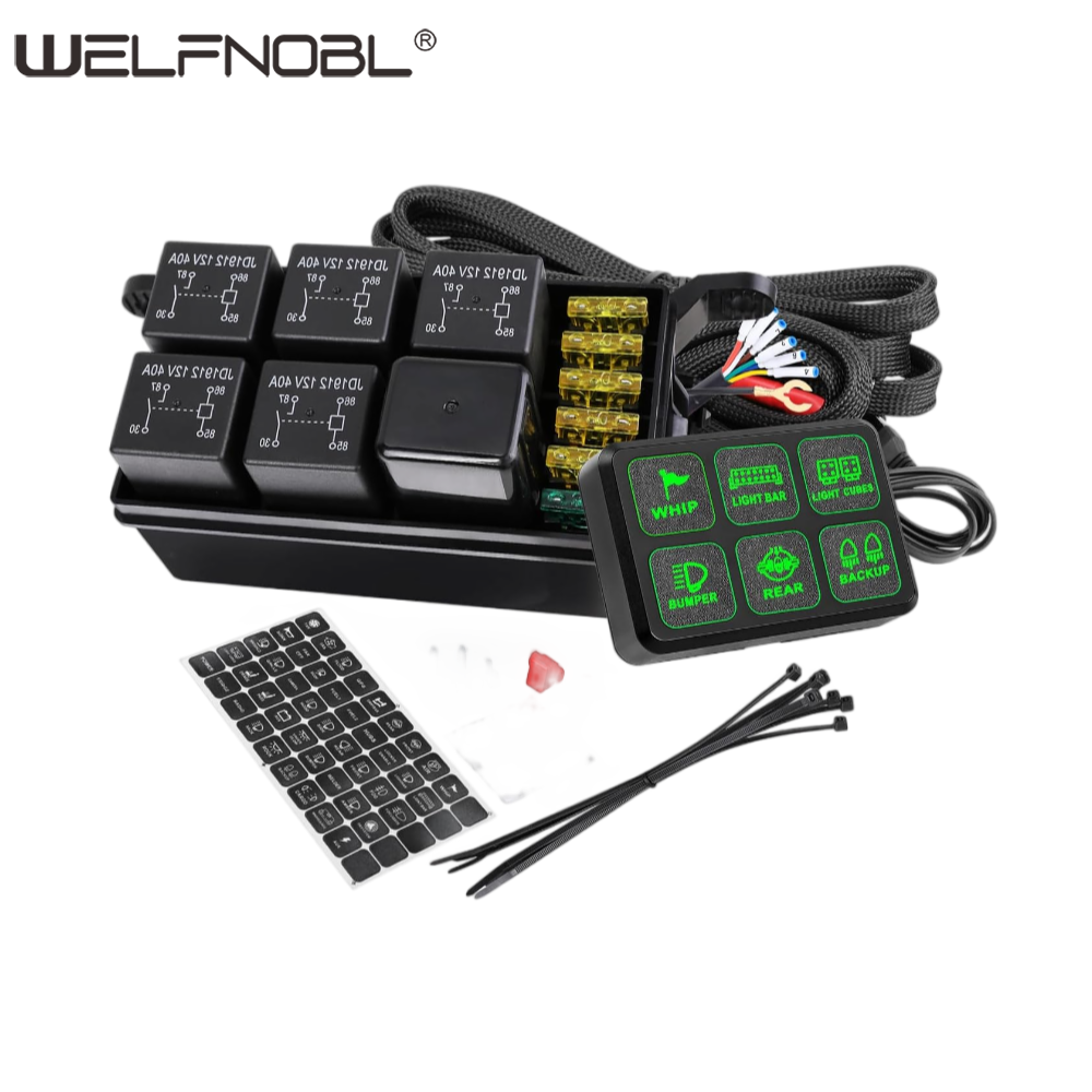 12v touch switch panel