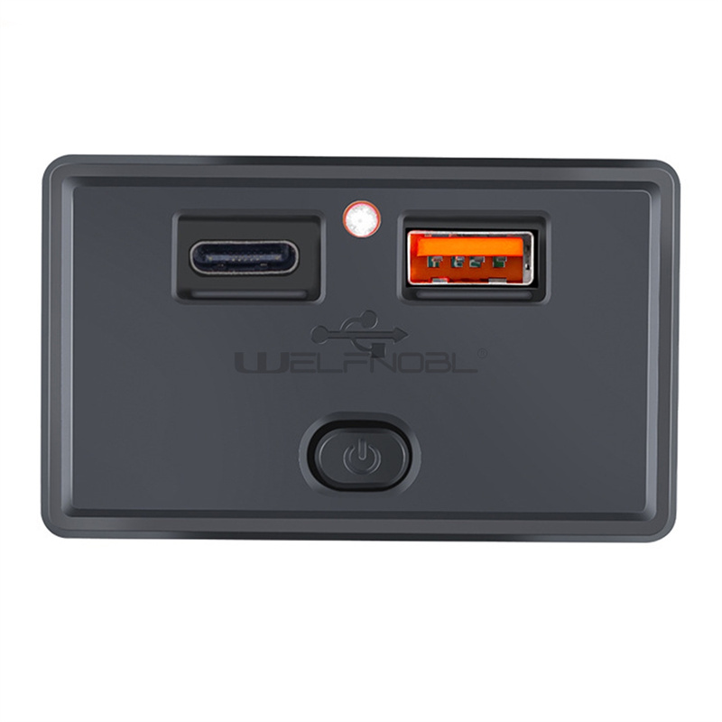 Panel Mount 2.4a+2.4a Bus Charger