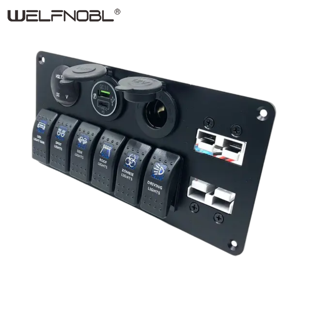 rocker switch panels