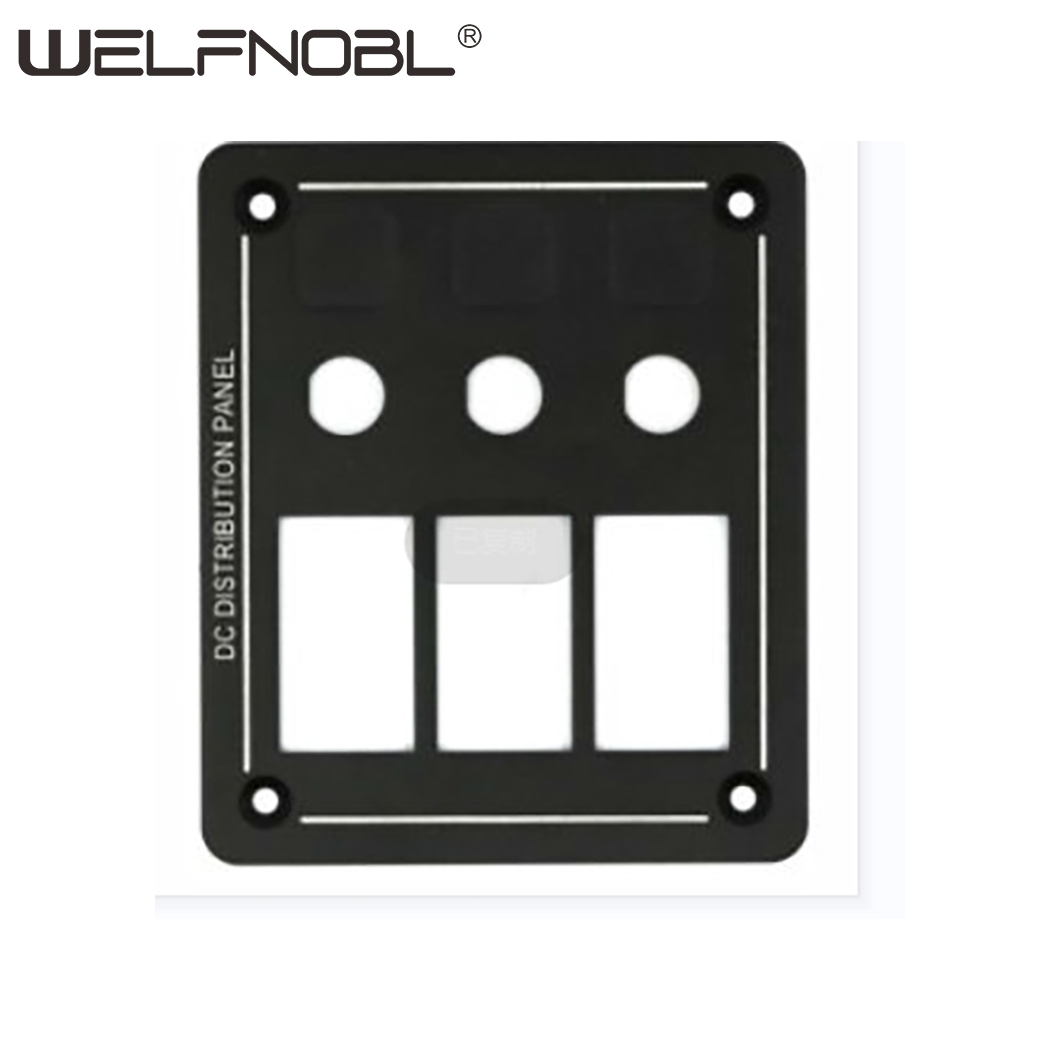 Rocker Switch Overload Protector Panel