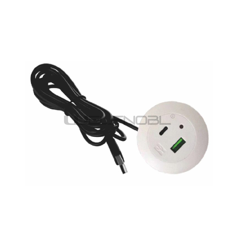Type-C type-A two socket with dot light and line for sofa