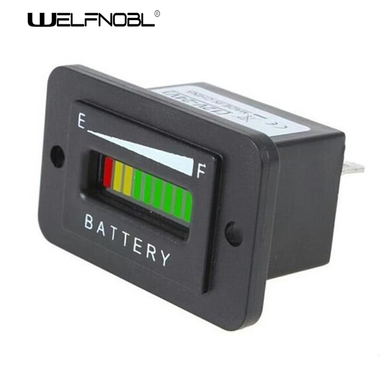 Square mini battery display