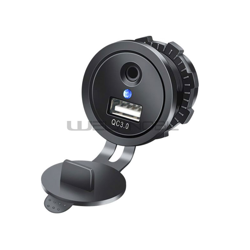 QC3.0 AUX port USBwith dot lights for Marina RV
